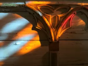 Altar of the Chapel at Domaine Lescure